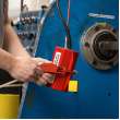 Keyed Alike Padlock Unique Set Aluminum Red 1.5 in Steel Shackle Keycode 68