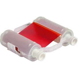 B33 Series R4500 Printer Ribbon 4.33 in W x 200 ft L Red