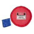 Magnetic Confined Space Cover Small 23 in Dia Red
