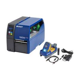 BradyPrinter i7100 with V4500 Barcode Scanner and PWID Software Kit