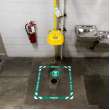 Eye Wash Anti-skid Floor Marking Kit Green and White