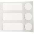 Aggressive Adhesive Multi-Purpose Nylon Labels with Vial Top for 3