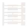 DuraSleeve Polypropylene Wire Marker Inserts 0.163 in H x 0.591 in W WT 2500/RL