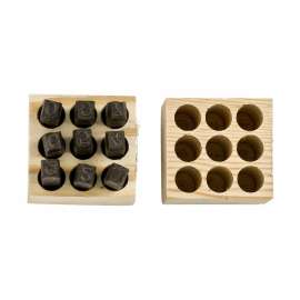 Steel Stamps, Natural