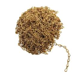 Jack Chain, 50" L, Brass