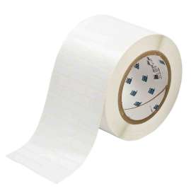 Harsh Environment Multi-Purpose Polyester Labels for 3" Core Printers - 0.375" x 1" White