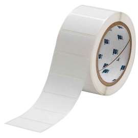 Harsh Environment Multi-Purpose Polyester Labels for 3" Core Printers - 1" x 2" White