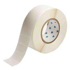 Paper Labels with Rubber Adhesive 1 in H x 2 in W White 3000/RL