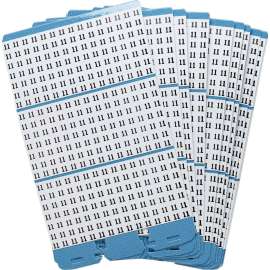 Porta-Pack(R) Wire Marker Book Refill Repositionable Vinyl Cloth 11, 450 Total