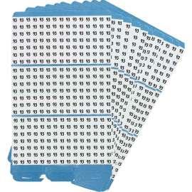 Porta-Pack(R) Wire Marker Book Refill Repositionable Vinyl Cloth 93, 450 Total