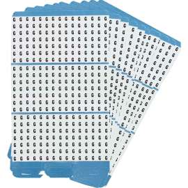 Porta-Pack(R) Wire Marker Book Refill Repositionable Vinyl Cloth G, 450 Total