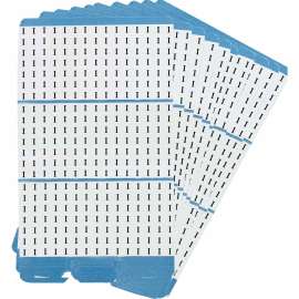 Porta-Pack(R) Wire Marker Book Refill Repositionable Vinyl Cloth I, 450 Total