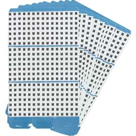 Porta-Pack(R) Wire Marker Book Refill Repositionable Vinyl Cloth M, 450 Total