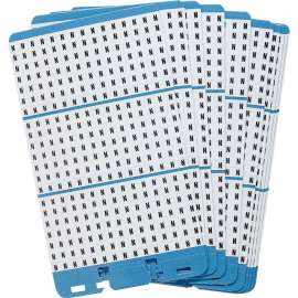 Porta-Pack(R) Wire Marker Book Refill Repositionable Vinyl Cloth N, 450 Total