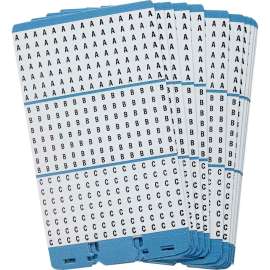 Porta-Pack(R) Wire Marker Book Refill Repositionable Vinyl A, B, C, 450 Total