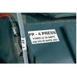 Polypropylene General Identification Labels 3 in H x 4 in W White 1000/RL