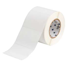 Polypropylene General Identification Labels 3 in H x 4 in W White 1000/RL