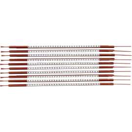 ClipSleeve Wire Markers Size 03 Nylon 26 AWG - 24 AWG, 0 to 9 Pack of 10 Each