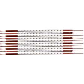 ClipSleeve Wire Markers Size 03 Nylon 26 AWG - 24 AWG, 4 Pack of 300 Each