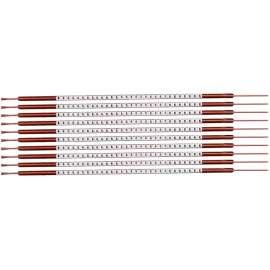 ClipSleeve Wire Markers Size 03 Nylon 26 AWG - 24 AWG, 6 Pack of 300 Each