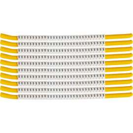 ClipSleeve Wire Markers Size 18 Nylon 10 AWG - 8 AWG, 1 Pack of 300 Each