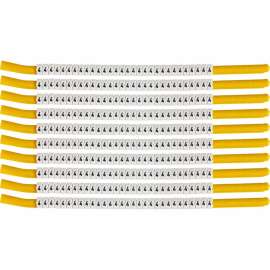 ClipSleeve Wire Markers Size 18 Nylon 10 AWG - 8 AWG, 4 Pack of 300 Each