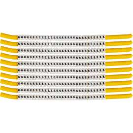 ClipSleeve Wire Markers Size 18 Nylon 10 AWG - 8 AWG, 6 Pack of 300 Each