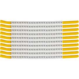 ClipSleeve Wire Markers Size 18 Nylon 10 AWG - 8 AWG, 7 Pack of 300 Each