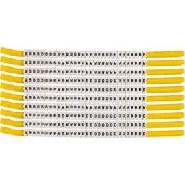 ClipSleeve Wire Markers Size 18 Nylon 10 AWG - 8 AWG, B Pack of 300 Each