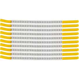 ClipSleeve Wire Markers Size 18 Nylon 10 AWG - 8 AWG, C Pack of 300 Each