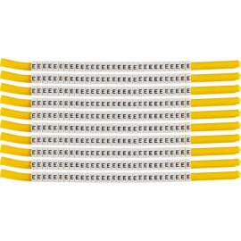 ClipSleeve Wire Markers Size 18 Nylon 10 AWG - 8 AWG, E Pack of 300 Each