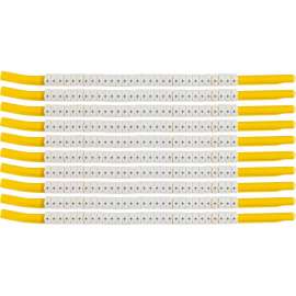 ClipSleeve Wire Markers Size 18 Nylon 10 AWG - 8 AWG, + Pack of 300 Each