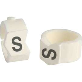 ClipSleeve Wire Markers Size 36 Nylon 4 AWG - 2 AWG, S Pack of 50 Pieces