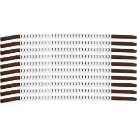 ClipSleeve Wire Markers Size 15 Nylon 14 AWG - 12 AWG, 1 Pack of 300 Each
