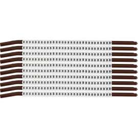ClipSleeve Wire Markers Size 15 Nylon 14 AWG - 12 AWG, 8 Pack of 300 Each