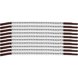 ClipSleeve Wire Markers Size 15 Nylon 14 AWG - 12 AWG, P Pack of 300 Each