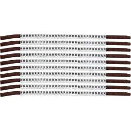 ClipSleeve Wire Markers Size 15 Nylon 14 AWG - 12 AWG, R Pack of 300 Each