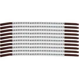 ClipSleeve Wire Markers Size 15 Nylon 14 AWG - 12 AWG, S Pack of 300 Each