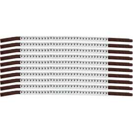 ClipSleeve Wire Markers Size 15 Nylon 14 AWG - 12 AWG, V Pack of 300 Each