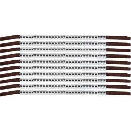 ClipSleeve Wire Markers Size 15 Nylon 14 AWG - 12 AWG, W Pack of 300 Each