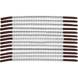 ClipSleeve Wire Markers Size 15 Nylon 14 AWG - 12 AWG, N to Z Pack of 13 Each