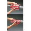 FIRE AUTO SPRINKLERS Pipe Marker, Fits Pipes 0.75