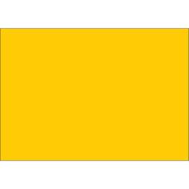 Blank Sign - Non-Reflective Aluminum, 10" H x 14" W x 0.035" D, Yellow, Aluminum