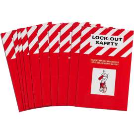 Lockout Safety Training Booklet 10/PK