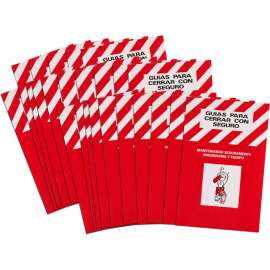 Lockout Safety Training Booklet (Spanish) 25/PK