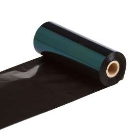 R6400 Series Printer Ribbon, Roll of 360', Black, 4" W