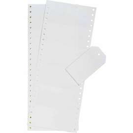 Polyethylene Tags 4 in H x 3.75 in W White 100/PK