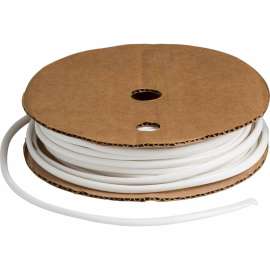 BRADYMARK Series PVC Tubing: Vinyl, White, 0.178" Dia x 500' L