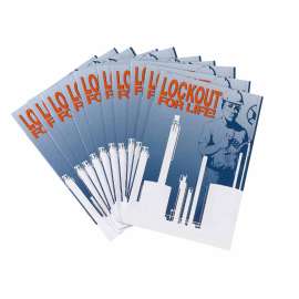 Lockout Booklet 10/PK