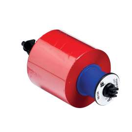 Brady IP Series R4500 Printer Ribbon, Roll of 984', Red, 2.36" W x 984' L